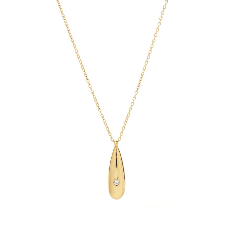 Essence Spirit Drop Necklace (With stone)